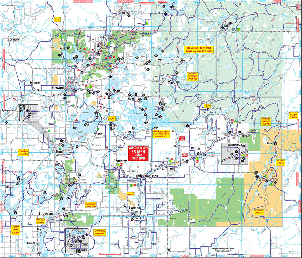 ATV Map | Sawyer County Snowmobiling